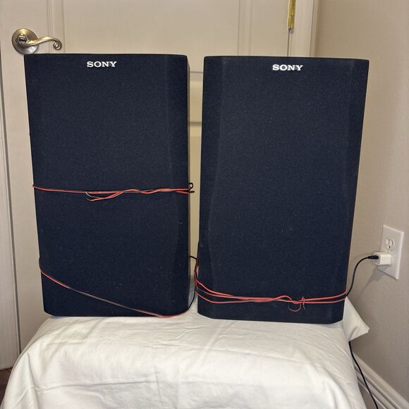 SONY LBT-D107R Compact Stereo System Dual Cassette 5 Disc CD Player Plays Great! - Picture 2 of 9